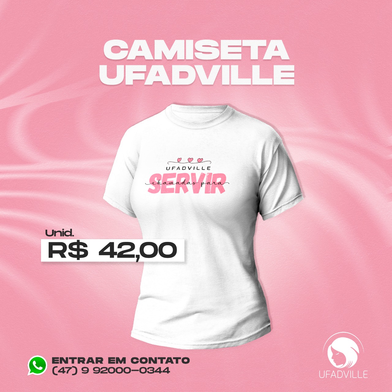 Camiseta UFADVILLE – Chamadas para Servir